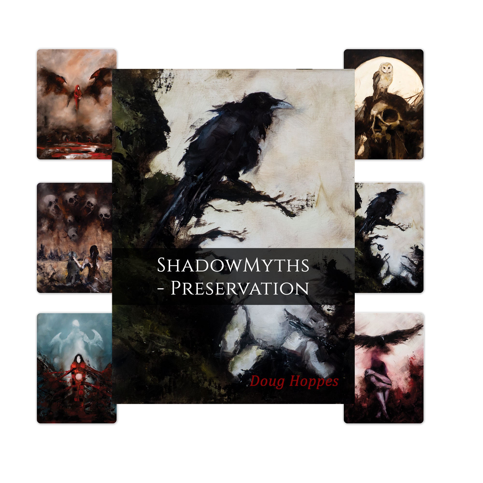Shadow Tarot Cards With Guide Book Dark Tarot Deck With - Etsy