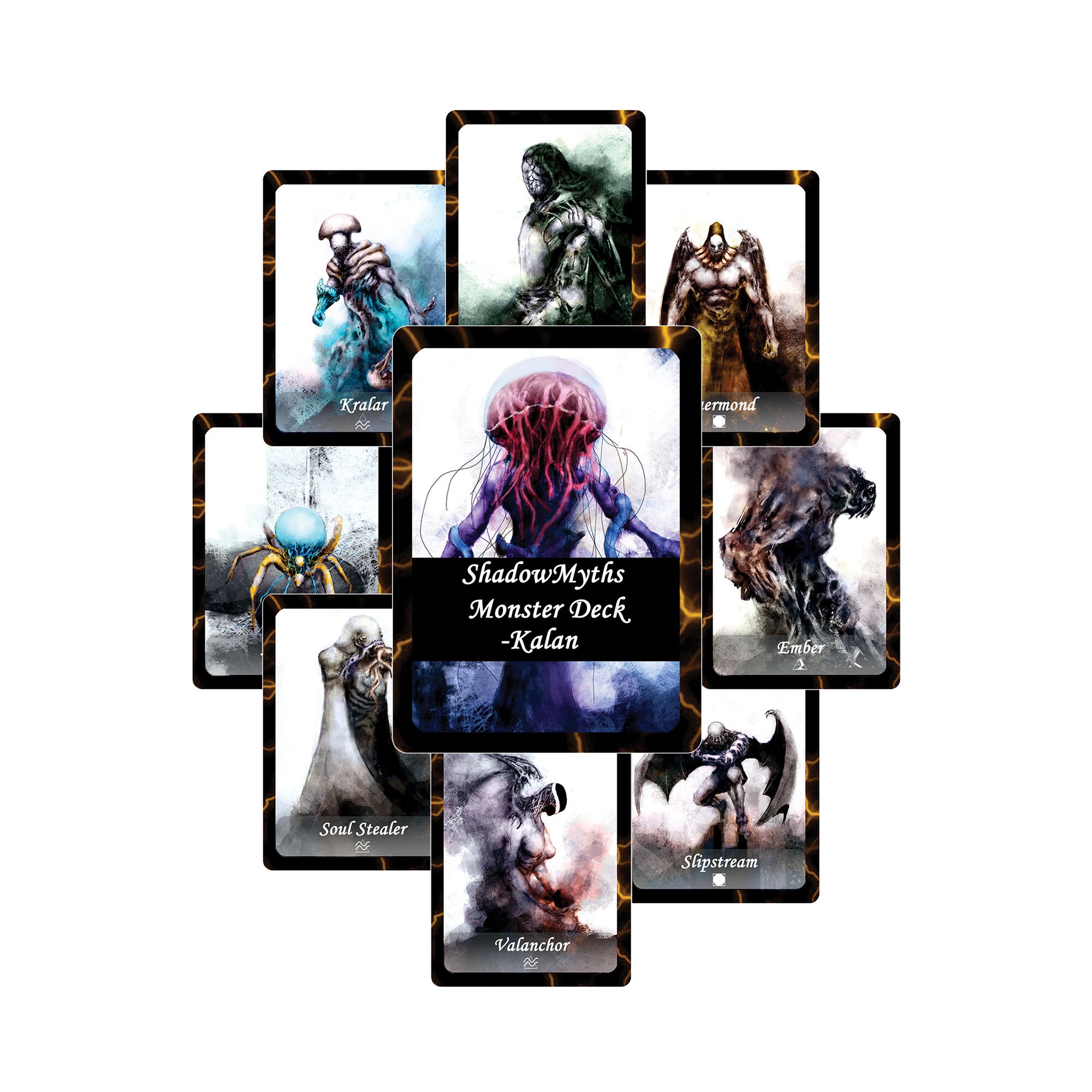 Tarjetas DnD Monster con PDF descargable que describe - Etsy México