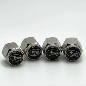 Subaru Alloy Tire Valve Caps: Enhance Style and Performance for Your Car with Advanced Air Leakage Prevention Subaru Design