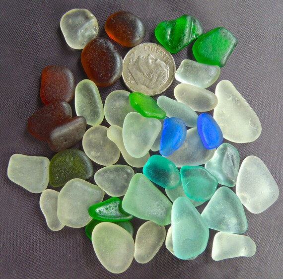 Items similar to Beach Glass or Sea Glass of Hawaii beaches COBALT SALE