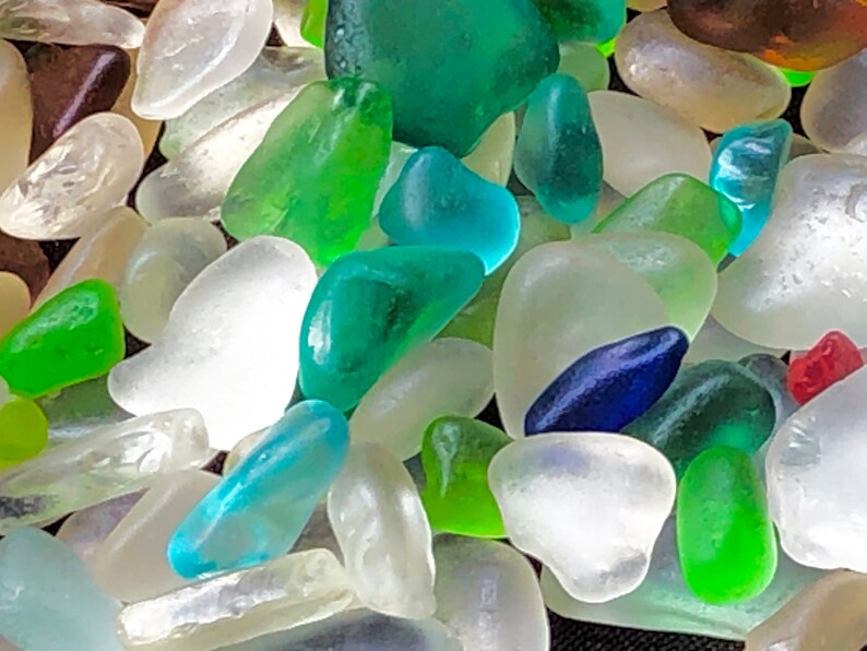 Sea Glass Beach Glass of Hawaii Beaches 300 COLORFUL SALE Etsy