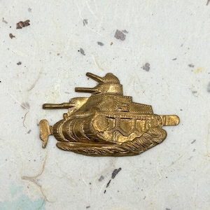 Vintage Brass Tank Finding