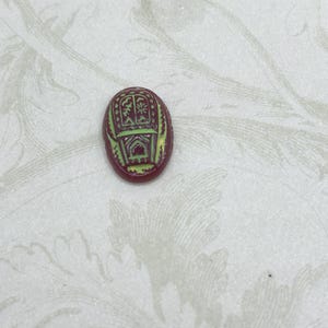 Vintage Egyptian Revival Scarab Cabochon
