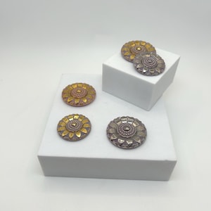 Vintage Czech Glass Cabochon