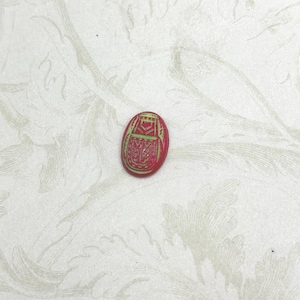 Vintage Egyptian Revival Scarab Cabochon