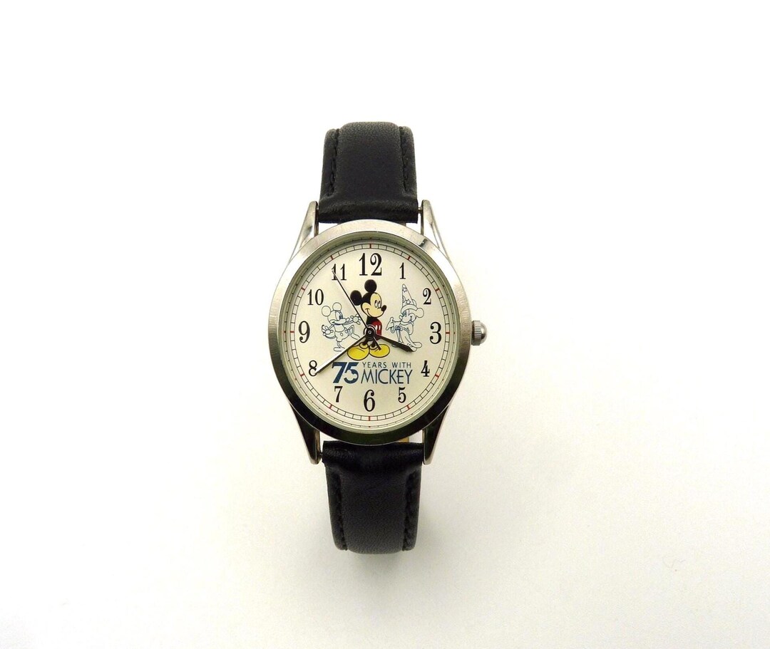 Vintage Avon Disney 75 Years With Mickey Mouse 75th Anniversary Watch in Collect Avon Disney Mickey Mouse 75th Anniversary Watch In Tin 75  main image 3