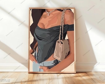 Zwarte vrouwen kunst, melanine schoonheid, vrouwelijk muurdecor, Afro-Amerikaanse kunst, portret moderne zwarte vrouw, melanine schoonheid, zwarte vrouwen kunst, sexy zwart meisje kunst, melanine schoonheid