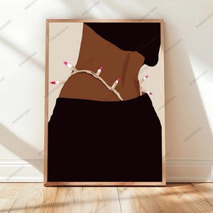 黒人アート、黒人少女アート、黒人女性のウォールアート、黒人ウォールアート、黒人女性アート、黒人少女ウォールアート、黒人アートプリント、都会のデジタルプリント