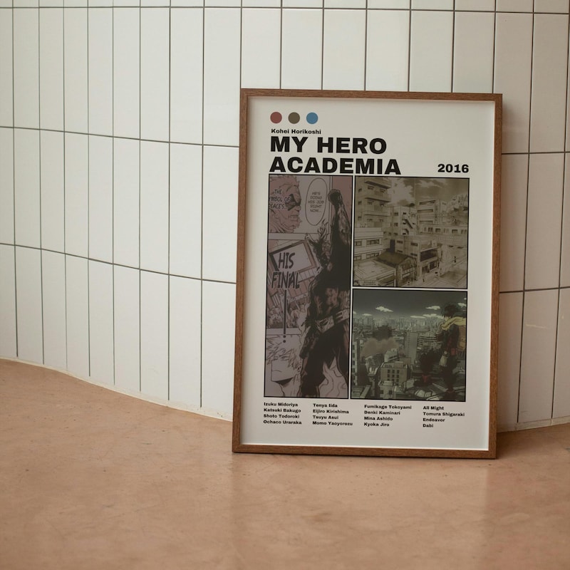 Mha Posters - Etsy