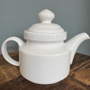 Vintage Waechtersbach Spain Porcelain Teapot | Ceramic Tea Kettle | Farmhouse Cottagecore Decor