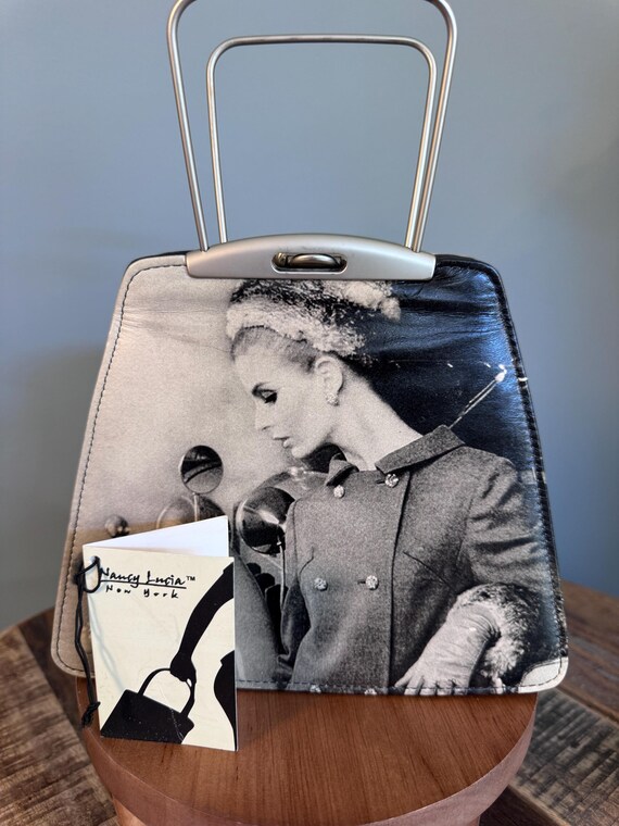 Vintage Nancy Lucia Italian Leather Handbag | Vintage Hollywood