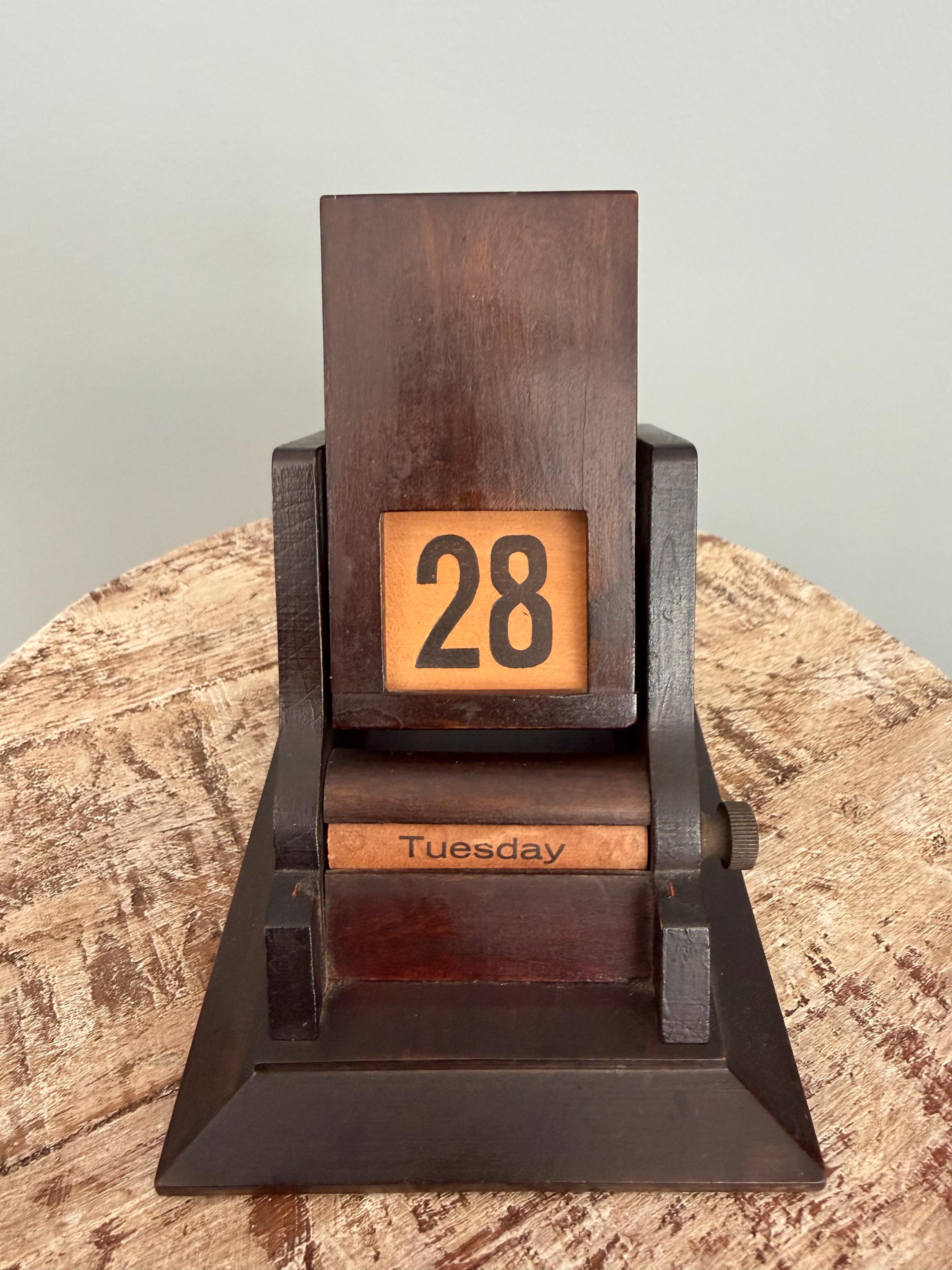 Vintage Metal Perpetual Flip Calendar - Etsy