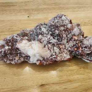 Apophyllite Stilbite Hematite Cluster