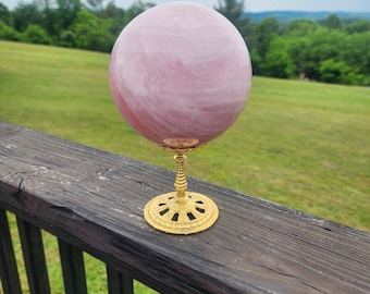 XL Rose Quartz Sphere