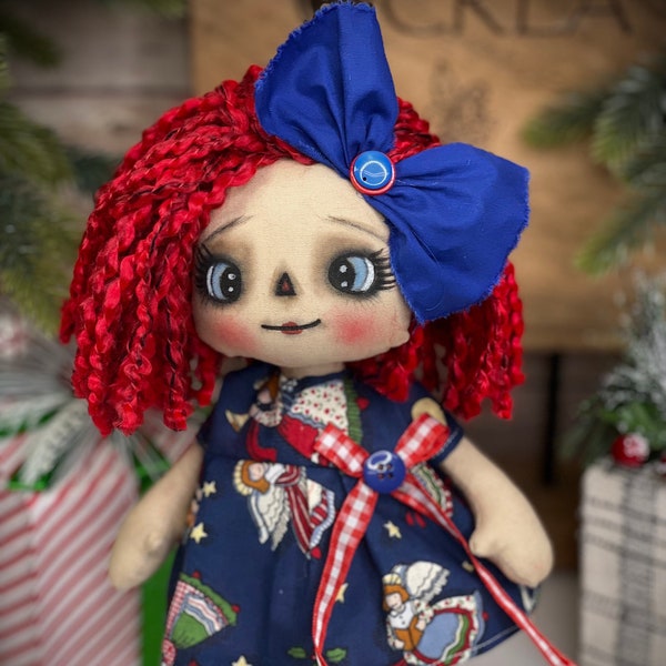 Raggedy Doll - Etsy
