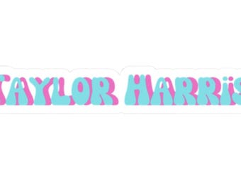 Custom Name Sticker