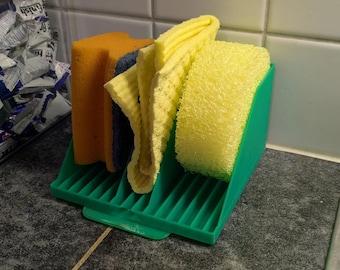 ¡Soporte para esponjas de cocina! - Soporte para esponjas Scrub Daddy - Soporte para esponjas - Soporte 3D - Archivo STL - Archivo digital