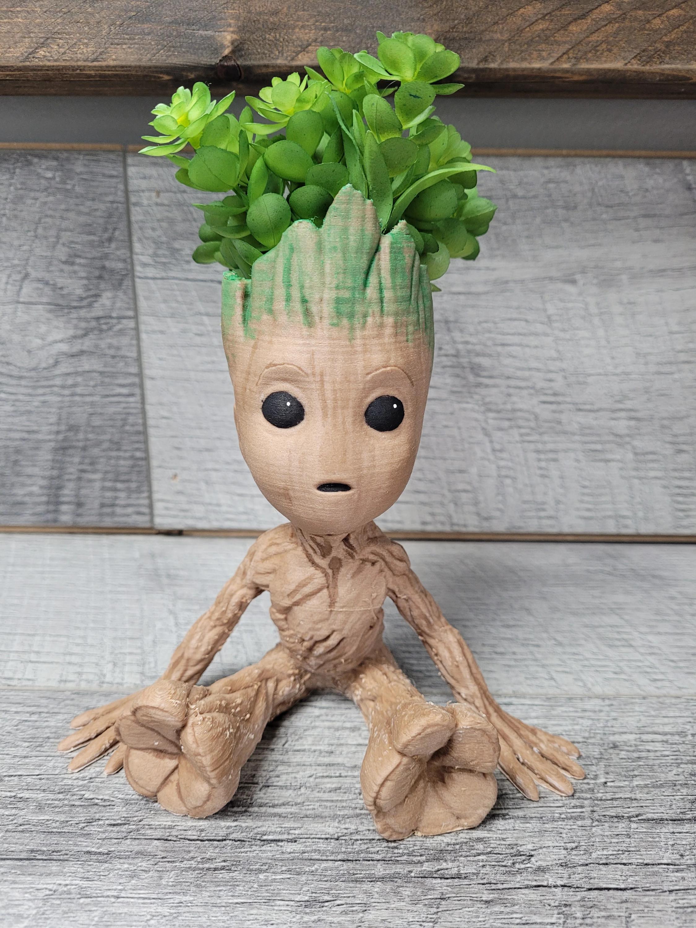 Baby Groot Flower Pot - Planter Pot - STL File - Digital File - Etsy