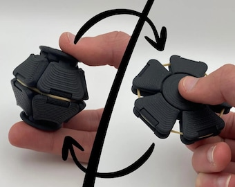 Fidget Squeezer - 3D Squishy Fidget!  STL file - Digital file