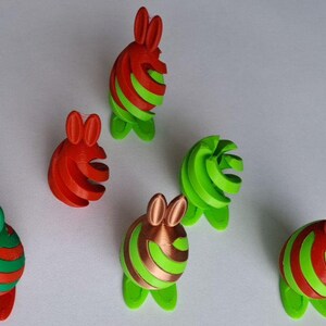 Påskpassthrough Fidget - Flera varianter! - 3D påskägg - Påskgåva - STL-fil - Digital fil
