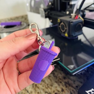 Studded Tumbler Keychain - Tumbler cup - Keychain - STL file - Digital file