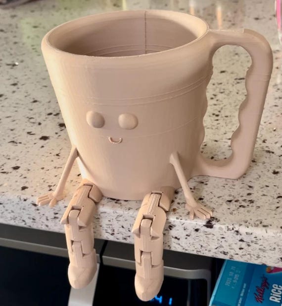 Pint Buddy -  Ice Cream Holder Buddy - 3d Holder - STL file - Digital file