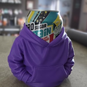 Hoodie Can Koozie/Pen holder - 3d Pen/pencil holder  - STL file - Digital file