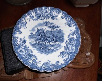 Johnson Bros Coaching Scenes Dishware, Freezer and Microwave Safe