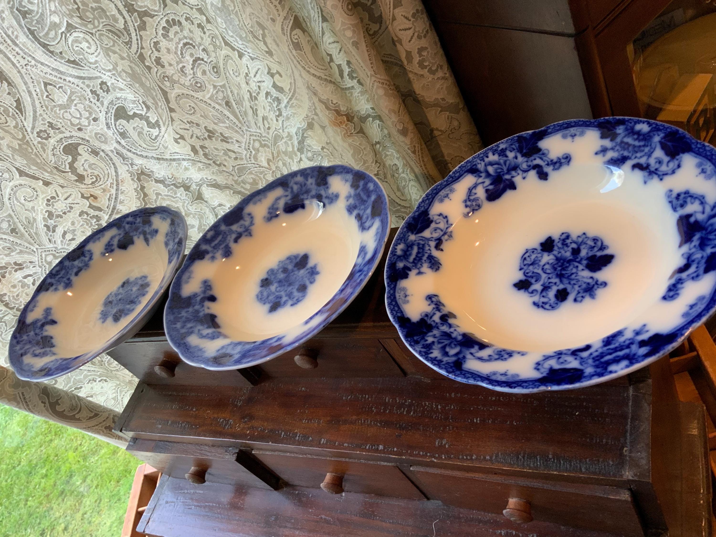 Antique Flow Blue - Etsy