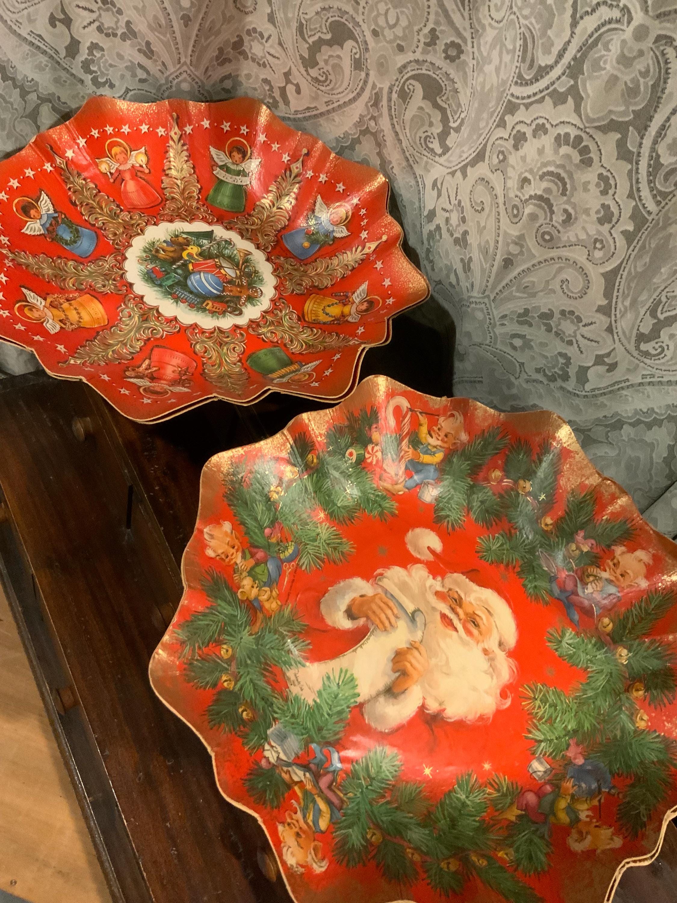 Vintage German Bunter Teller (colorful Plate)