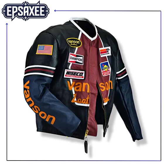 Vanson Leathers 星柄ジャケット 1975 ボストン Vanson - Star Jacket