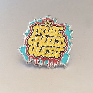 A Tribe Called Quest Soft Enamel Lapel Pin 1&quot;