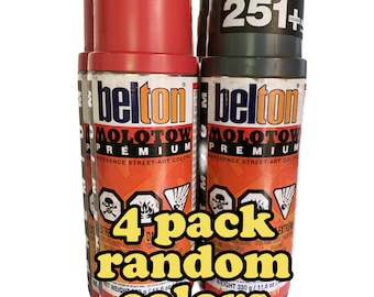 Vintage Belton Molotow Premium Low Pressure (4pack)