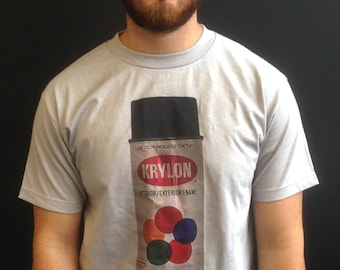 Krylon Ultra Flat Black Mens Tee