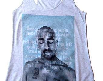 Tupac Ladies Tank