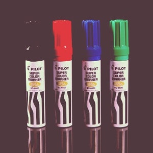 Pilot Super Color Jumbo Marker (xylene free)