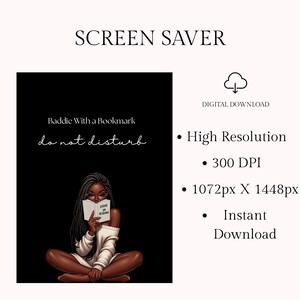 Kindle Lock Screen The Reader Customized Kindle Book Cover The Reader Tarot Kindle Wallpaper for Kindle Paperwhite Kindle Cover Display