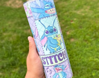 Stitch Stainless Steel 20oz Tumbler – Disney Fan Gift