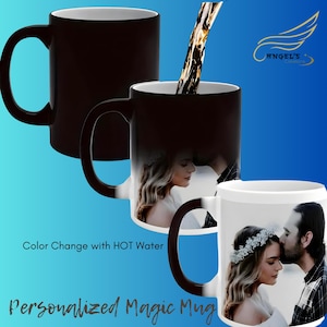 Personalized Color Changing Mug: Magic Photo Reveal Gift