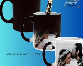 Personalized Color Changing Mug: Magic Photo Reveal Gift
