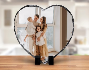 Placa de pizarra con foto personalizada: regalo conmemorativo personalizado para tu mascota