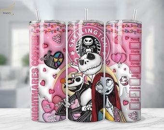 Nightmare Before Coffee 20oz Tumbler