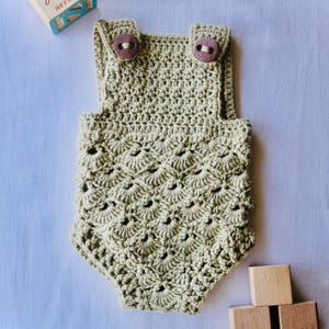 Crochet Baby Romper