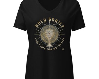 Holy Grail Women’s relaxed v-neck t-shirt