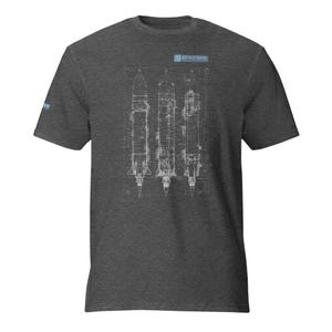 ASTROCRUISE with sleeve logo Short-Sleeve T-Shirt