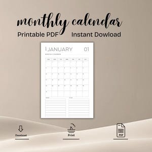2026 Monthly Planner
