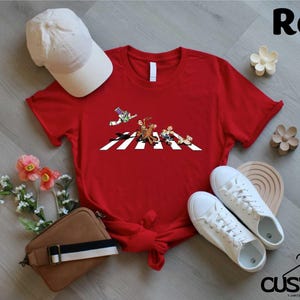 Toy Story Crossing Road Shirt, Disney Pixar T-shirt, Toy Story Land Sweatshirt, Family Trip Shirt, Buzz Lightyaer Woody and Jessie Kids Tee