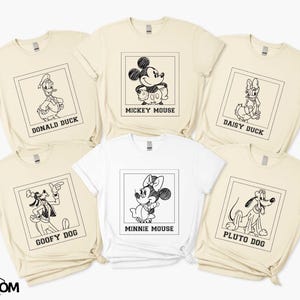Mickey and Friends Shirt, Disneyland Vacation Trip T-shirt, Disney Family Sweatshirt, Mickey Kids Trip Tee, Daisy and Donald Friends Hoodie