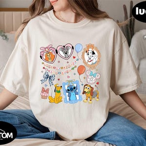 Disney Life Is Better With Dogs Shirt, Disney Dogs Shirt, Dog Lovers Shirt, Comfort Colors Disney Dogs Shirt, Disney Coquette Dogs T-Shirt