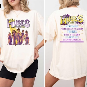 Vintage Disney Hercules The Muses 1997 Tour Shirt, Retro World Tour Style Tee, Hercules Diva Muses Concert T-shirt, Disney Girls Trip Shirt